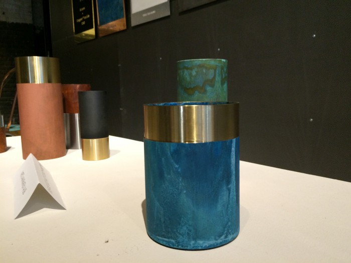 Kazerne True Colors Kupfer Vasen von Lex Pott für &tradition
