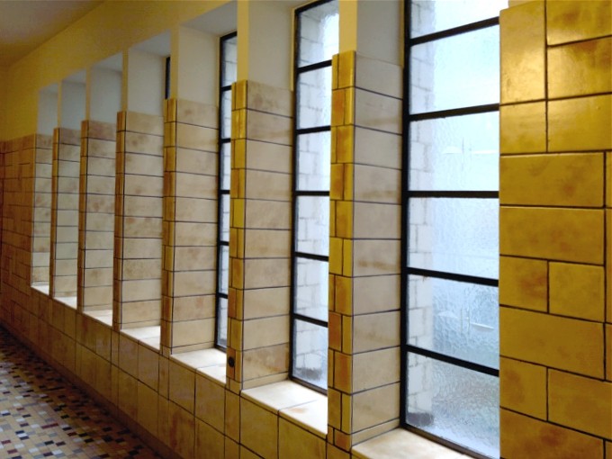 Foto Brahmskontor Hamburg Art Deco Fensterreihe